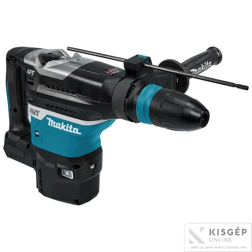 Makita HR005GT202 40Vmax XGT Li-ion BL AWS 40mm 8,0J SDS-Max fúró-vésőkalapács 2x5,0Ah + WUT01