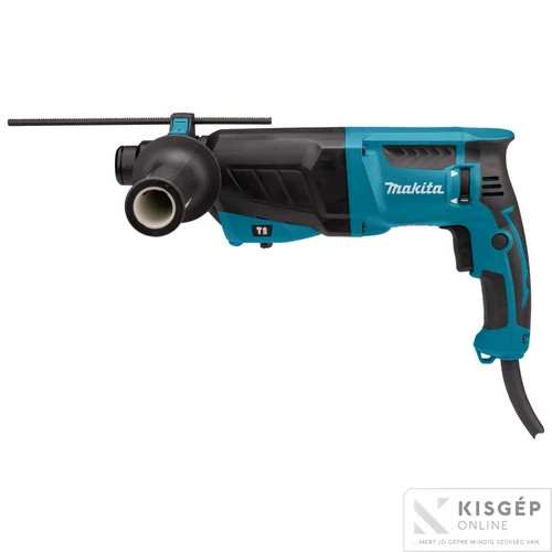 Makita 800W 2,4J SDS-Plus fúró-vésőkalapács + SDS-Plus tokmány