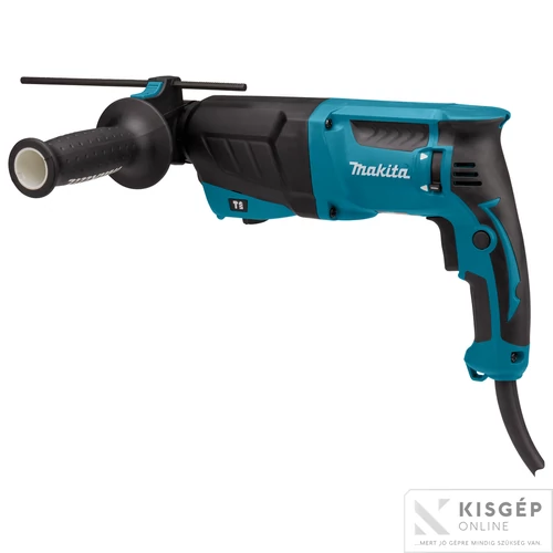Makita 800W 2,4J SDS-Plus fúró-vésőkalapács + SDS-Plus tokmány
