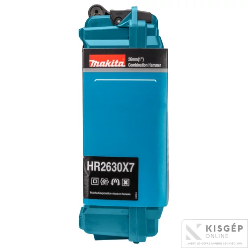 Makita 800W 2,4J SDS-Plus fúró-vésőkalapács + SDS-Plus tokmány