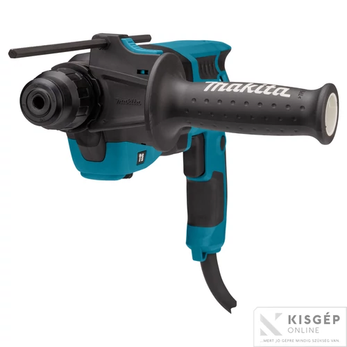 Makita 800W 2,4J SDS-Plus fúró-vésőkalapács + SDS-Plus tokmány