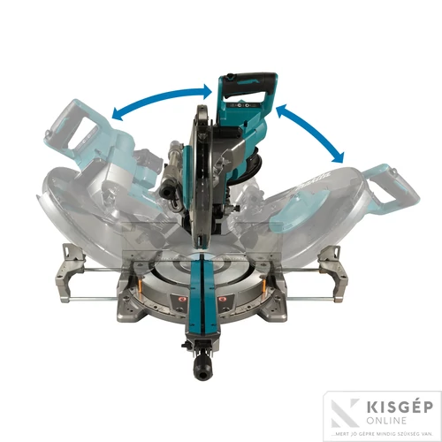 Makita LS003GZ01 40Vmax XGT Li-ion BL AWS 305mm gérvágó dual DXT Z
