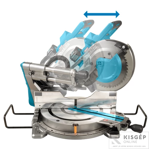 Makita LS004GZ01 40Vmax XGT Li-ion BL AWS 260mm gérvágó dual DXT Z