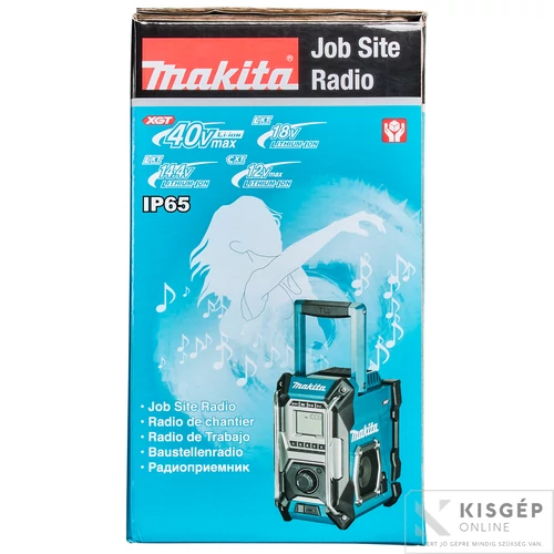 Makita MR001GZ 12V-40V CXT LXT XGT Li-ion rádió Z