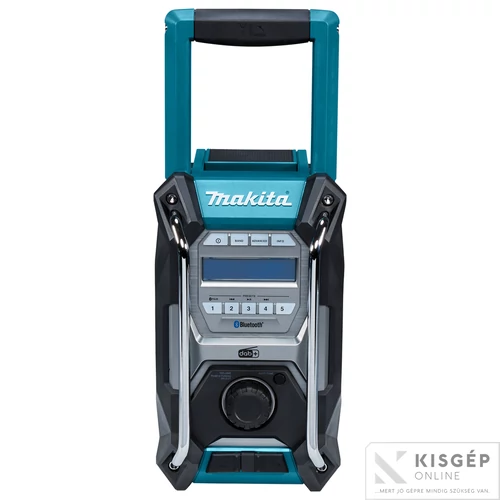 Makita MR004GZ 12V-40V Li-ion BLUETOOTH DAB/DAB+ rádió akku és töltő nélkül Z