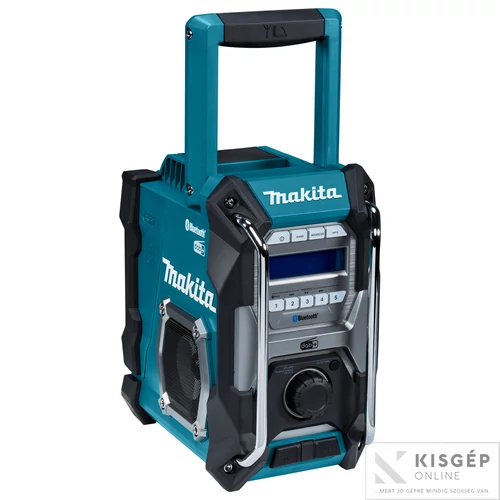 Makita MR004GZ 12V-40V Li-ion BLUETOOTH DAB/DAB+ rádió akku és töltő nélkül Z