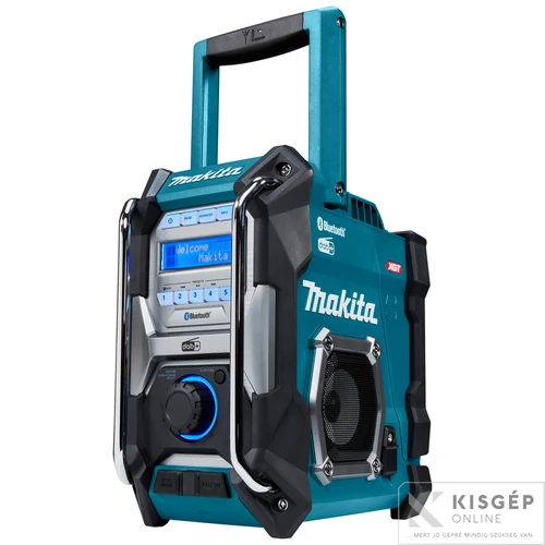 Makita MR004GZ 12V-40V Li-ion BLUETOOTH DAB/DAB+ rádió akku és töltő nélkül Z