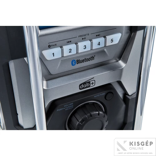 Makita MR004GZ 12V-40V Li-ion BLUETOOTH DAB/DAB+ rádió akku és töltő nélkül Z