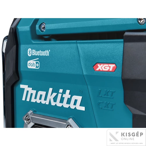 Makita MR004GZ 12V-40V Li-ion BLUETOOTH DAB/DAB+ rádió akku és töltő nélkül Z