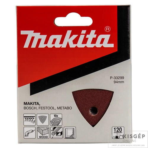 Makita multi csiszolólap longlife 120 10db