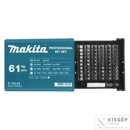Makita 61db-os bitkészlet