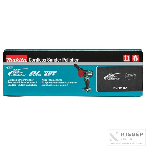 Makita PV301DZ 12Vmax CXT Li-ion BL csiszológép Z