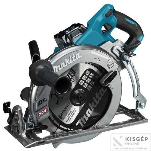 Makita RS002GT101 40Vmax XGT Li-ion BL AWS 260mm Mg hátsó markolatos körfűrész 1x5,0Ah