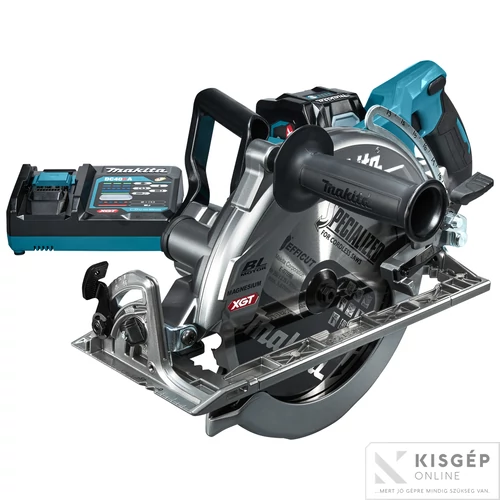 Makita RS002GT101 40Vmax XGT Li-ion BL AWS 260mm Mg hátsó markolatos körfűrész 1x5,0Ah