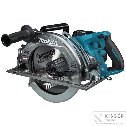 Makita RS002GT101 40Vmax XGT Li-ion BL AWS 260mm Mg hátsó markolatos körfűrész 1x5,0Ah