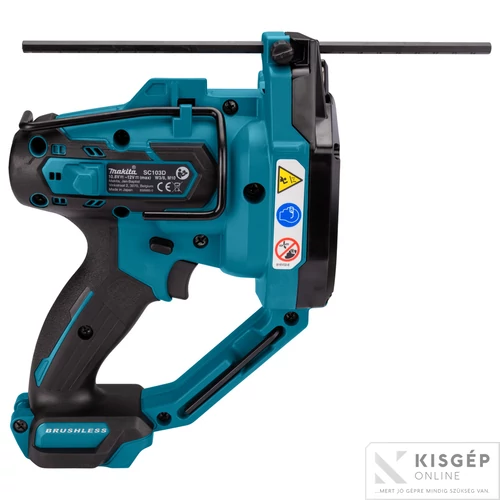 Makita SC103DZJ 12Vmax CXT Li-ion BL M6-M10 menetesszár vágó Z + MAKPAC