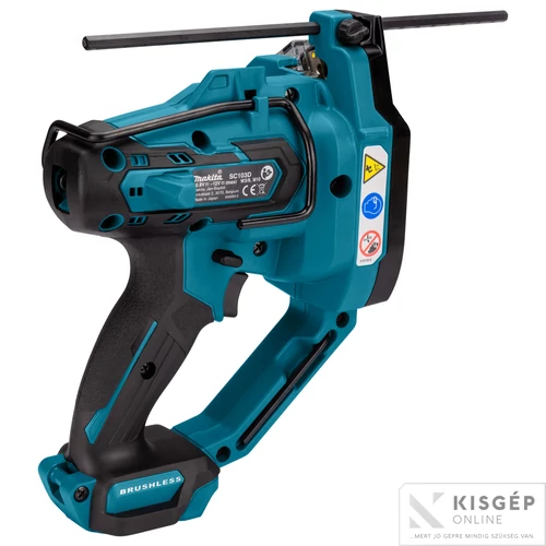 Makita SC103DZJ 12Vmax CXT Li-ion BL M6-M10 menetesszár vágó Z + MAKPAC
