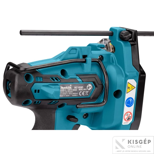Makita SC103DZJ 12Vmax CXT Li-ion BL M6-M10 menetesszár vágó Z + MAKPAC