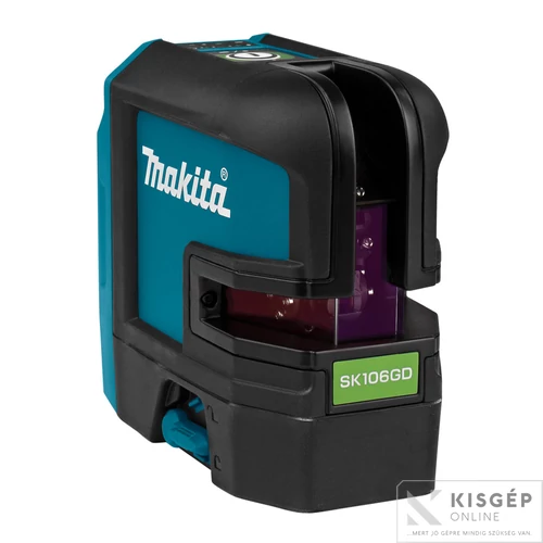 Makita SK106GDZ 10,8V CXT Li-ion kereszt és pont lézer ZÖLD Z