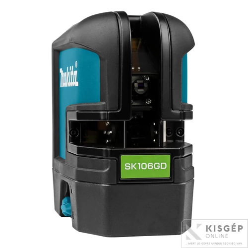 Makita SK106GDZ 10,8V CXT Li-ion kereszt és pont lézer ZÖLD Z