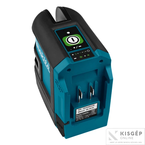 Makita SK106GDZ 10,8V CXT Li-ion kereszt és pont lézer ZÖLD Z