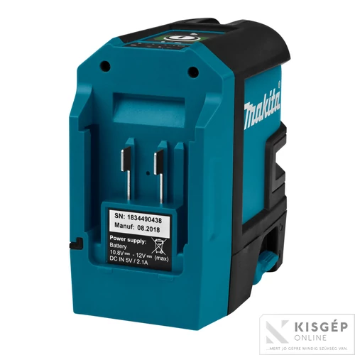 Makita SK106GDZ 10,8V CXT Li-ion kereszt és pont lézer ZÖLD Z