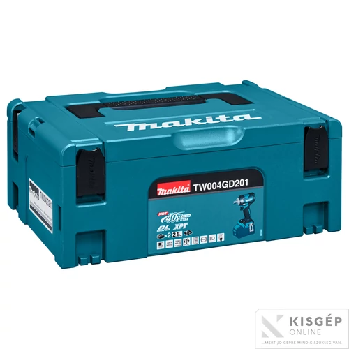 Makita TW004GD201 40V max XGT Li-ion BL 350Nm ütvecsavarbehajtó 1/2