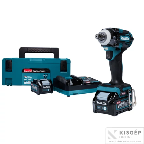 Makita TW004GD201 40V max XGT Li-ion BL 350Nm ütvecsavarbehajtó 1/2