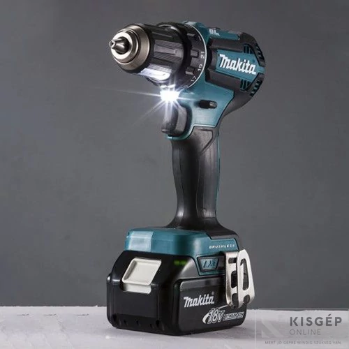 Makita DDF485RTJ 18V LXT Li-ion BL 50Nm fúró-csavarbehajtó 2x5,0Ah
