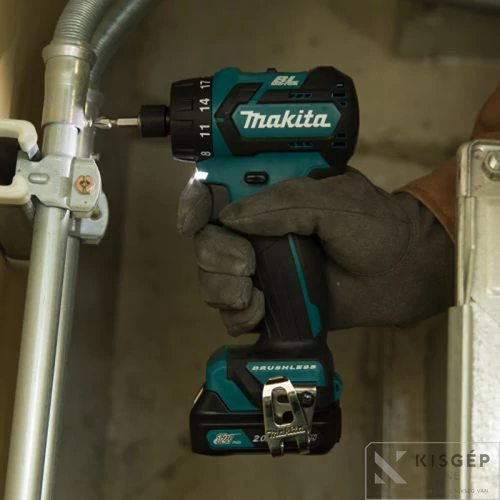 Makita DF032DSAE 10,8V CXT Li-ion BL 35Nm csavarbehajtó 1/4