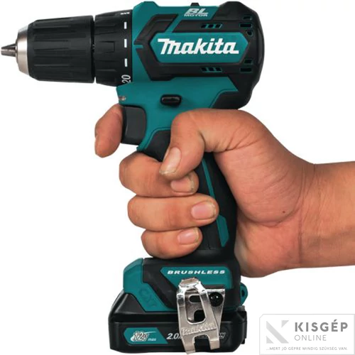 Makita DF332DSAE 10,8V CXT Li-ion BL 35Nm fúró-csavarbehajtó 2x2,0Ah