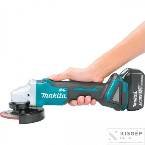 Makita DGA506RTJ 18V LXT Li-ion BL 125mm sarokcsiszoló 2x5,0Ah + FÉK