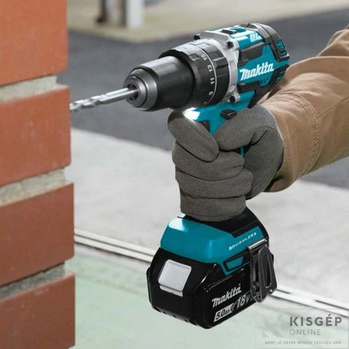 Makita DHP484RTJ 18V LXT Li-ion BL 60Nm ütvefúró-csavarbehajtó 2x5,0Ah