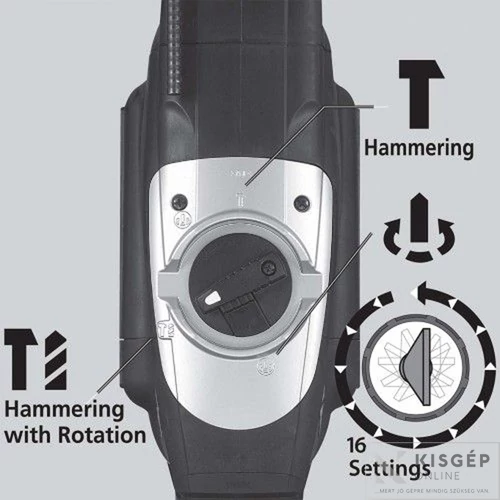Makita HR3210C 850W 5,0J SDS-Plus fúró-vésőkalapács AVT