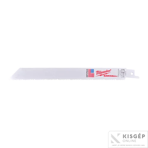 Milwaukee Szablyafűrészlapok 200/3,2/2,1 mm Bimetal, Co (5 db/cs)