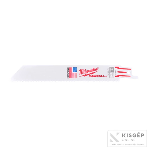 Milwaukee Szablyafűrészlapok 150/1,8 mm Bimetal, Co (5 db/cs)