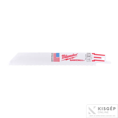 Milwaukee Szablyafűrészlapok 150/1,4 mm Bimetal, Co (5 db/cs)