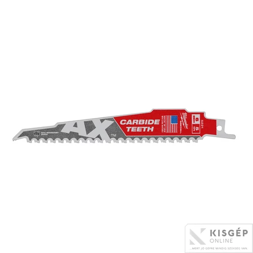 Milwaukee Szablyafűrészlap TCT AX Carbide 150 mm - 1 db