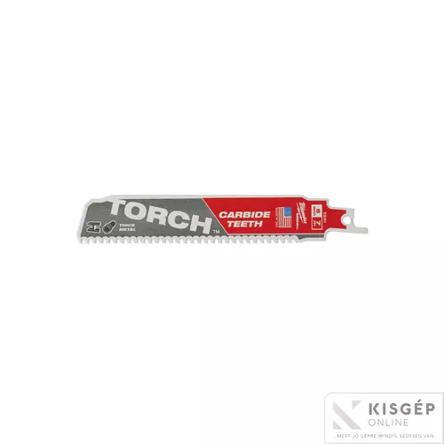 48005501 Milwaukee Szablyafűrészlap TORCH™ Carbide 150 mm - 5 db