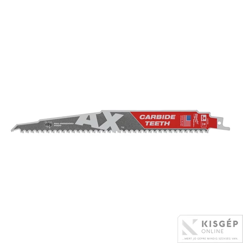 Milwaukee Szablyafűrészlap TCT AX Carbide 230 mm - (5 db/cs)