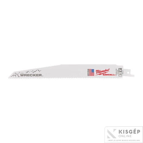 Milwaukee Szablyafűrészlap 230 mm, 8/3,2 mm Bimetal, Co (5 db/cs)