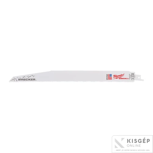 Milwaukee Szablyafűrészlap 300 mm, 8/3,2 mm Bimetal, Co (5 db/cs)