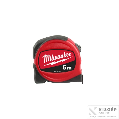 Milwaukee Slimline mérőszalag 5 m / 25 mm 1 db