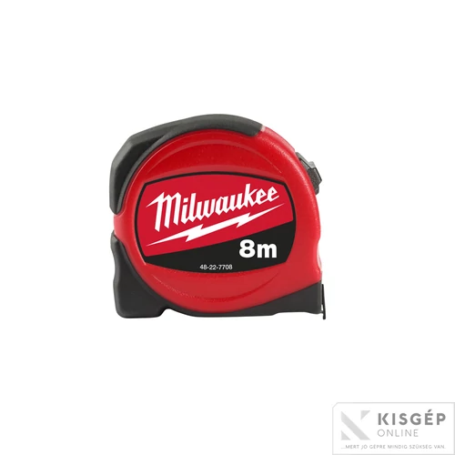 Milwaukee Slimline mérőszalag 8 m / 25 mm 1 db