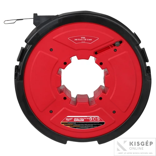 Milwaukee KÁBELBEHÚZÓ DOB 72 M × 3 MM HORGANYZOTT ACÉL KÁBELLEL
