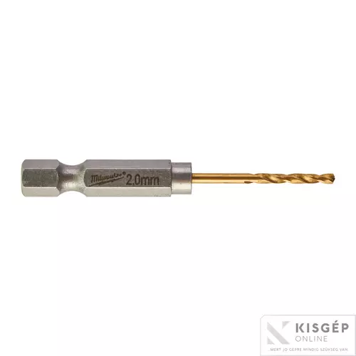 48894703 Milwaukee Fémfúró ShockWave HSS-G TiN 2 mm - 2 db