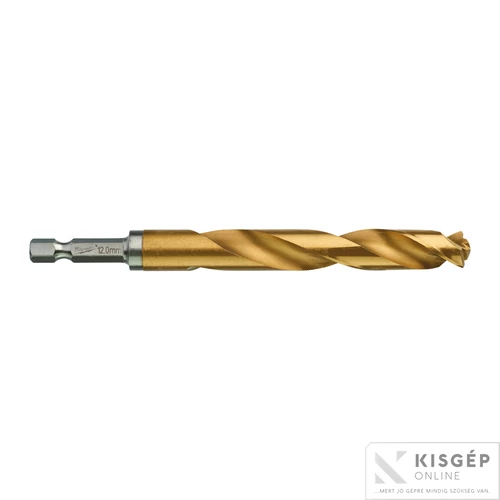 Milwaukee Fémfúró Shockwave HSS-G TiN 12mm