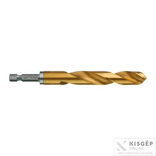 Milwaukee Fémfúró Shockwave HSS-G TiN 13mm