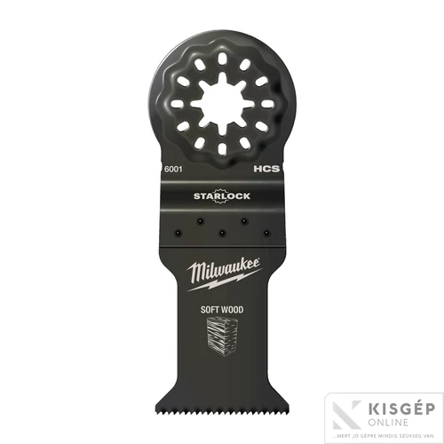 Milwaukee Multitool Starlock Merülő fűrészlap (Puhafához) 35x42 mm 1 db