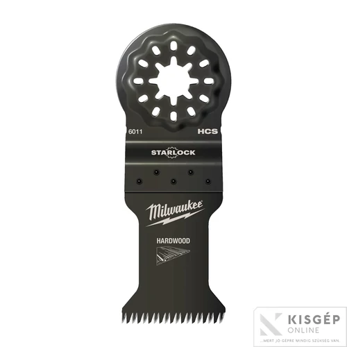 Milwaukee Multitool Starlock Merülő fűrészlap (Keményfához) 35x42 mm 1 db